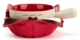 Demdaco 26 202023039x Ivory Stoneware Soup Bowl - 3 Styles