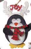 Transpac 26 Y6676x Plywood Christmas Ornaments - 24 Styles