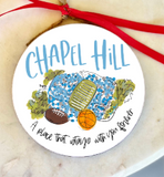 Happy by Rachel 26 ORN-xx Wood and Enamel Ornament - 10 Styles