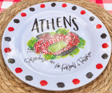 Happy by Rachel 26 ML-xxx Melamine Plates - 3 Styles