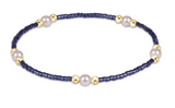 eNewton Design 26 BHOPPURPPExx Hope Purpose Pearl Bracelet - 5 Styles