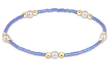 eNewton Design 26 BHOPPURPPExx Hope Purpose Pearl Bracelet - 5 Styles