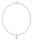 eNewton Design 26 BHOPCLxxSCSMG Hope Classic Bracelet - Signature Cross Small Gold Charm - 8 Styles