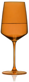 True Brands 26 11263 VISKI Reserve Nouveau Crystal Wine Glasses in Sunset - 4 Colors