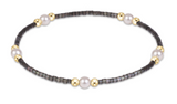 eNewton Design 26 BHOPPURPPExx Hope Purpose Pearl Bracelet - 5 Styles