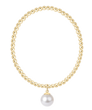 eNewton Design 26 BCLG3xx Classic Gold 3mm Bracelet - 17 Styles