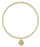 eNewton Design 26 BCLG2xx Classic Gold 2mm Bracelet - 17 Styles