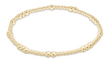 eNewton Design 26 BHOPUNWGx Hope Unwritten Gold Bracelet - 4 Sizes