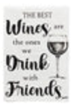 Wing Tai Trading WTT DAQ34192xx White Wine Tea Towels - 3 Styles