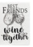 Wing Tai Trading WTT DAQ34192xx White Wine Tea Towels - 3 Styles