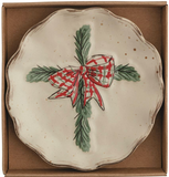 Mud Pie 26 41230082x Christmas Tidbit Plate - 3 Styles