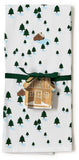 Two's Company 82358xx Winter Scene Dish Towel w/Cookie Cutter - 2 Styles