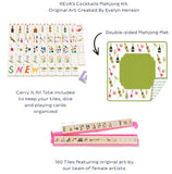 KEVA 26 CB0xx-MKIT Mahjong Complete Kit with Tiles (4 Parts) - 4 Styles