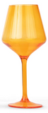 Pop Design 26 STEMMED-JEWELxx Unbreakable Acrylic Stemmed Wine Glasses, 17oz