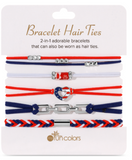 My Fun Colors 26 BT-100xx Bracelet Hair Tie Set of 5 - 12 Styles
