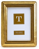 Two's Company 26 54531xx Gold Beaded Edge Photo FrameGlass/Resin - 3 Sizes