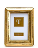Two's Company 26 54531xx Gold Beaded Edge Photo FrameGlass/Resin - 3 Sizes