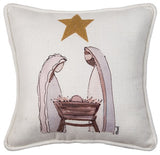 Transpac 26 TC06671 Fabric Mini Pillow - 3 Styles