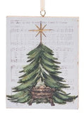 Transpac 26 TC06801 MDF Hand Painted Ornament - 2 Styles