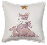 Transpac 26 TC06671 Fabric Mini Pillow - 3 Styles