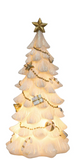 Transpac 26 TC06424 Resin LED White/Gold Tree - 3 Sizes