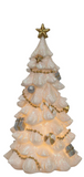 Transpac 26 TC06424 Resin LED White/Gold Tree - 3 Sizes