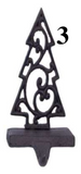 Transpac 26 Y2579x Metal Christmas Tree Stocking Holder - 3 Styles