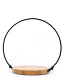 Wing Tai Trading WTT MAI41542x Round Iron Handle Candle Holder
