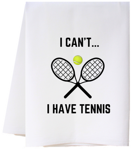 SOUTHERN SISTERS SS 22FSTCUST2 TENNIS COLLECTION TOWEL - #1