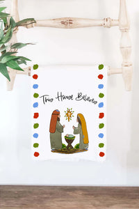 Happy by Rachel, Ilc HBR TOW-Believe This House Believes Christmas Towel