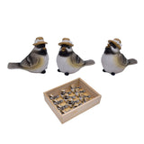 Transpac 26 TE04647x Resin Gardening Birds - 3 Styles
