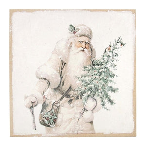 Vintage Santa Sign