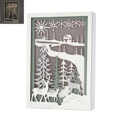 Wing Tai Trading WTT WXF59669 Lighted Winter Frame