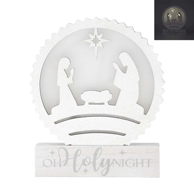 Wing Tai Trading WTT WXF59672 Holy Night Round Nativity Stand