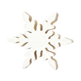 Wing Tai Trading WTT WXI59527xx White Enamel Mango Snowflake - 2 Sizes