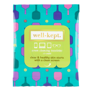 Well-Kept WK Pickleballer Screen/Eyeglass Cleansing Towelette