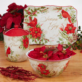 Certified International CI 28992 Winters Medley Rectangular Platter 16" X 12"