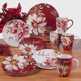Certified International CI 36900 Winters Joy Dinner Plate 11in