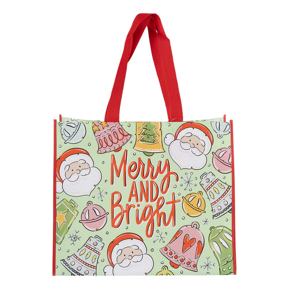 Glory Haus GH ZZ072025 Merry & Bright Ornament Tote Bag