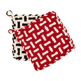 Mud Pie MP 41170076 Woven Pot Holder Sets