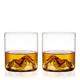 True Brands 26 1062 VISKI Mountain Crystal Tumblers, Set of 2