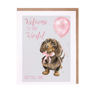 WRENDALE DESIGNS WD APAC008 PRECIOUS LITTLE GIRL (SAUSAGE DOG)