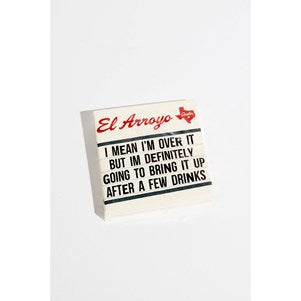 El Arroyo EA NAP0027 COCKTAIL NAPKINS SET OF 25 OVER IT