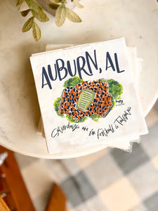 Happy by Rachel, Ilc HBR Auburn, AL Tailgate Lunchsize Napkins