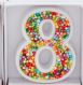 Mud Pie MP 49800276xx Number Birthday Candles - 10 Styles