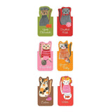 Hachette Book Group HBG Cool Cats Magnetic Bookmarks - Set of 6