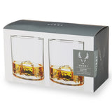 True Brands 26 1062 VISKI Mountain Crystal Tumblers, Set of 2