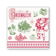 MICHEL DESIGN WORKS MDW 814396 IT'S CHRISTMASTIME COCKTAIL NAPKIN