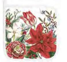 MICHEL DESIGN WORKS MDW 843361 CHRISTMAS BOUQUET POTHOLDER