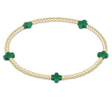eNewton Design 26 BSCSM2Gxx Signature Cross Small 2mm Gold Bracelet - 15 Styles